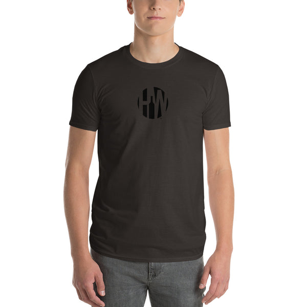 NEW!! HAPPYWINO Circle Logo Short-Sleeve T-Shirt