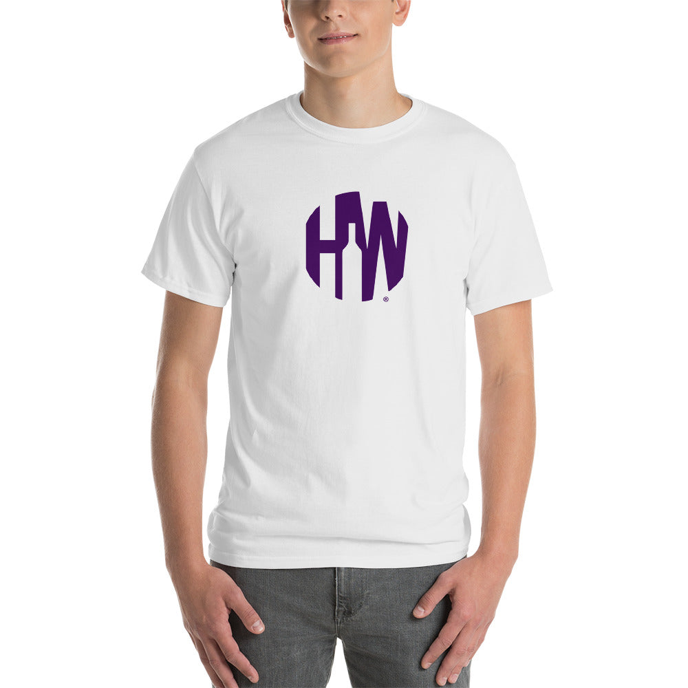 NEW!!  HAPPYWINO Circle Logo Short-Sleeve T-Shirt