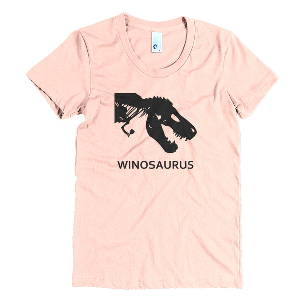 WINOSAURUS Women's Crew Neck Crew Neck Tee