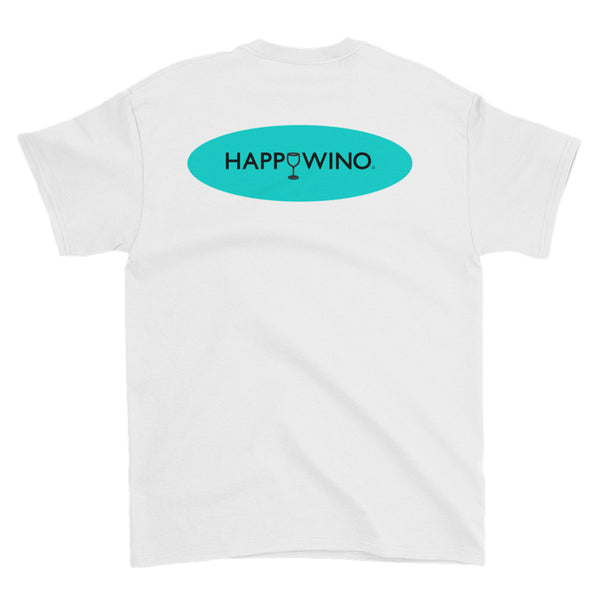 Pour Drink Repeat! with Teal Oval Happywino Back.