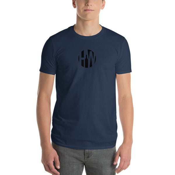 NEW!! HAPPYWINO Circle Logo Short-Sleeve T-Shirt