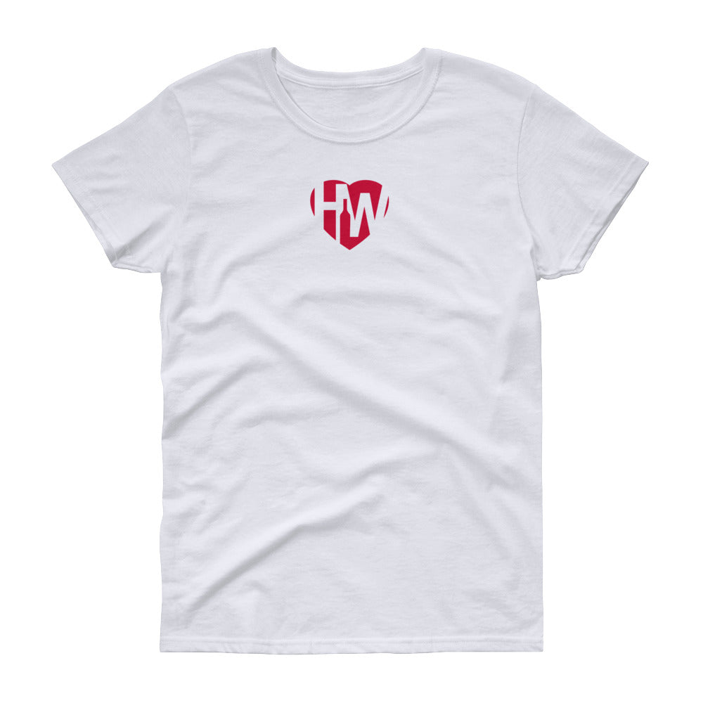 NEW!! Happywino Heart Logo Women's short sleeve t-shirt